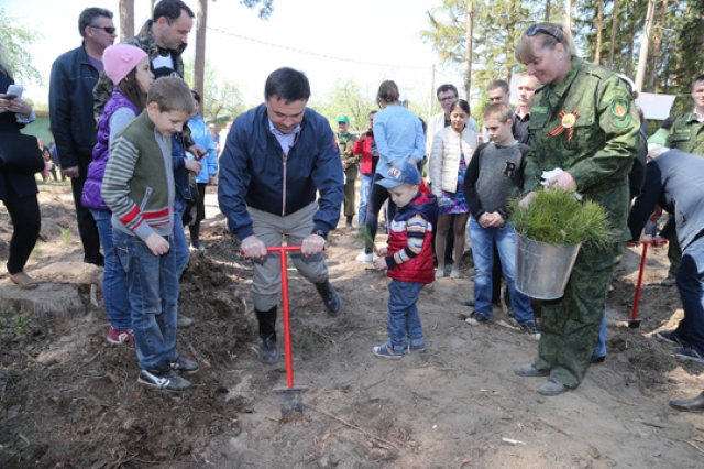 Губернатор пригласил жителей Подмосковья принять участие в акции «Лес Победы» 12 мая