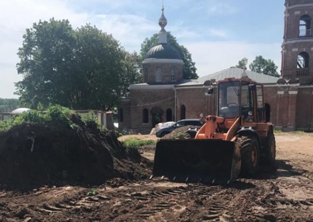 В Рузском округе до конца года восстановят храм в селе Никольское