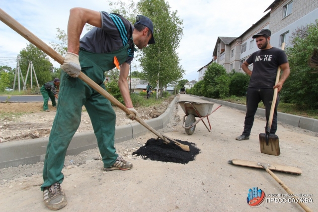 Продолжается ямочный ремонт дорог Рузского городского округа