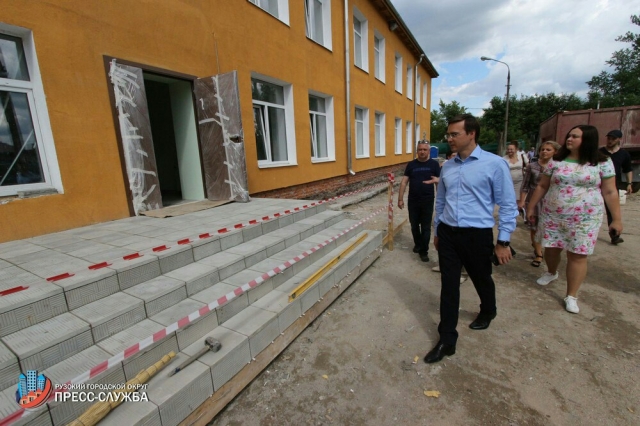 В Рузском городском округе завершается строительство пристройки к детскому саду