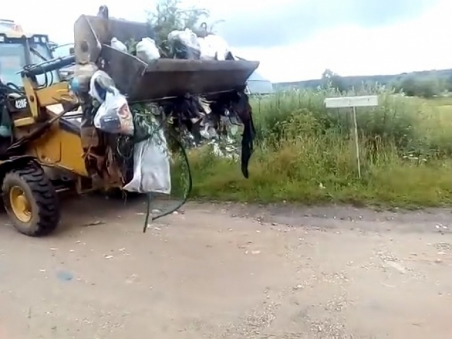Более 50 несанкционированных навалов мусора ликвидировали в Рузском округе