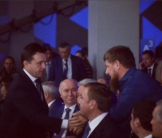 Кадыров поздравил Воробьева с победой на выборах губернатора Подмосковья