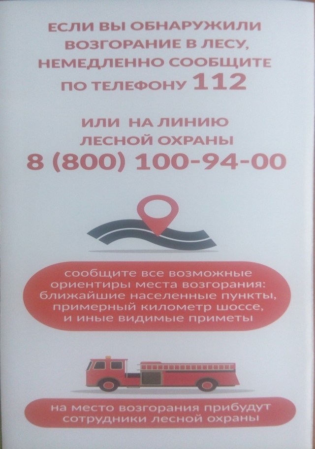 Жителям и гостям Рузского округа напомнили правила пожареной безопасности на природе