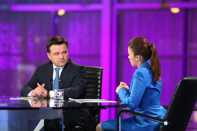 Губернатор пообщается с жителями региона в эфире телеканала «360° Подмосковье» в четверг