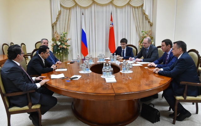 Денис Буцаев провел встречу с делегацией Ливанской Республики