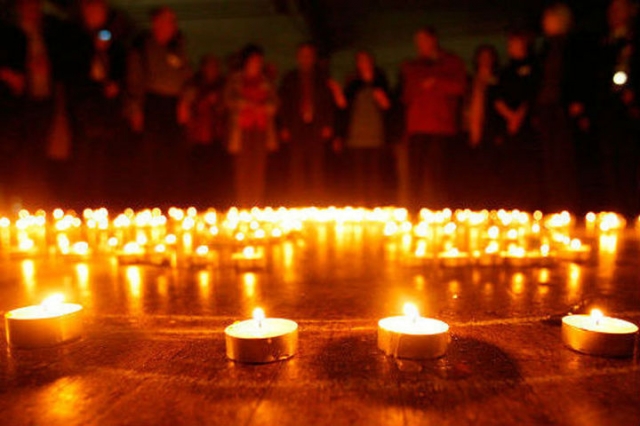 Акция «Свеча памяти» прошла в деревне Петрищево