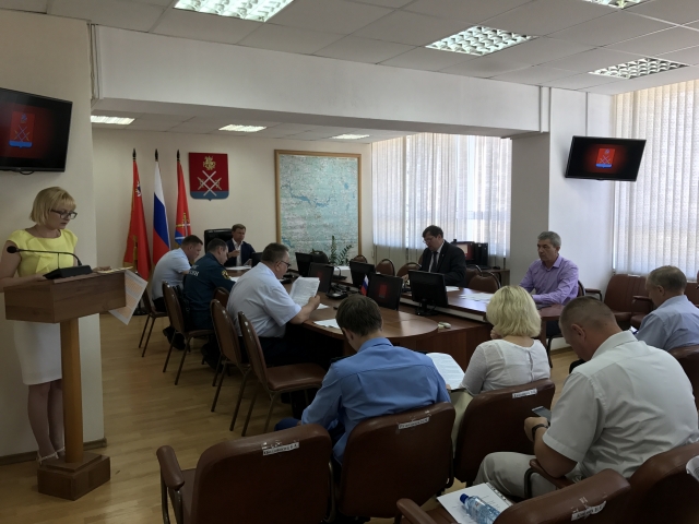 Заседание Антитеррористической комиссии Рузского округа прошло 31 июля