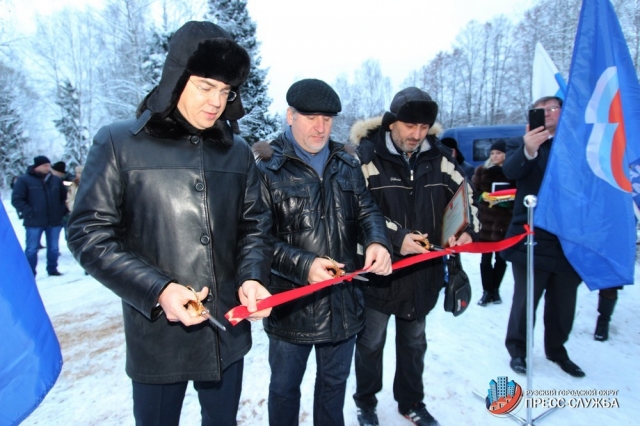 Станция обезжелезивания воды в деревне Мишинка открыта в рамках исполнения наказов жителей