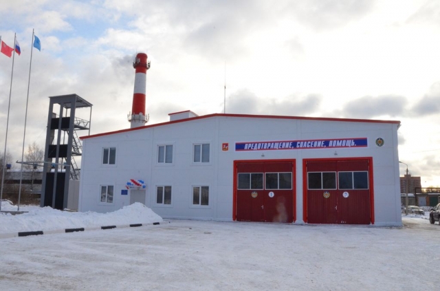 7 новых пожарных депо поставлено на дежурство в 2017 году на территории Московской области 