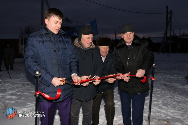 Локальные очистные сооружения открыли в двух населенных пунктах Рузского городского округа