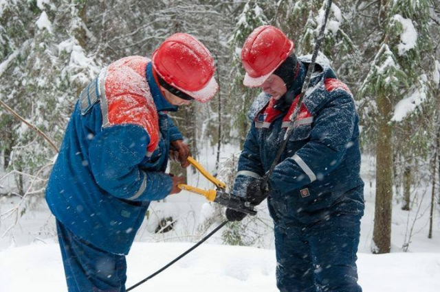 В Московской области завершается восстановление электроснабжения, нарушенного в результате аномального снегопада