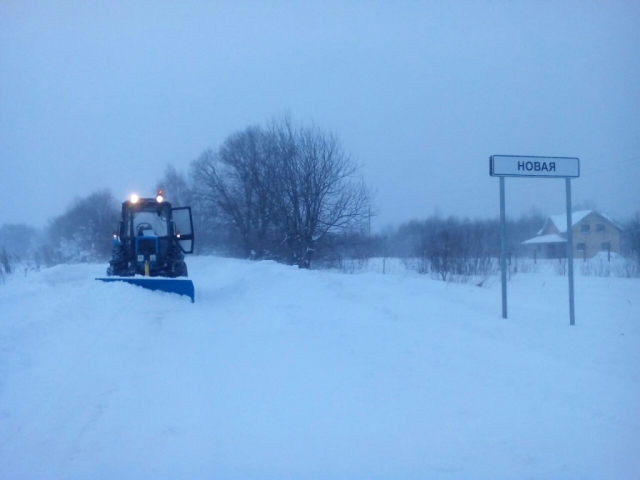 На полное устранение последствий снегопада в Рузском округе потребуется до двух суток