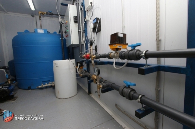 Семь станций обезжелезивания воды установили в Рузском округе