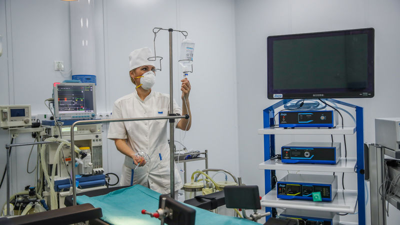 Рекордное количество аппаратов ИВЛ задействовано для лечения Covid-пациентов в Московской области