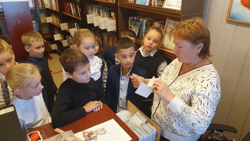Сытьковским школьникам – о профессии библиотекаря