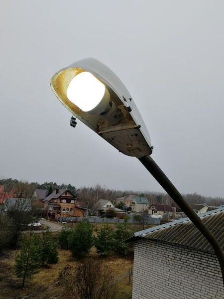 В Рузском округе приводят в порядок уличные светильники