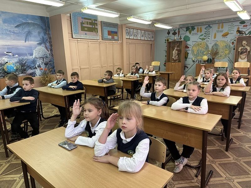 Нововолковским школьникам - об основном законе страны