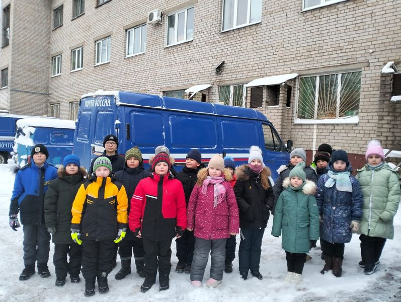 Дороховским школьникам - о работе Почты России