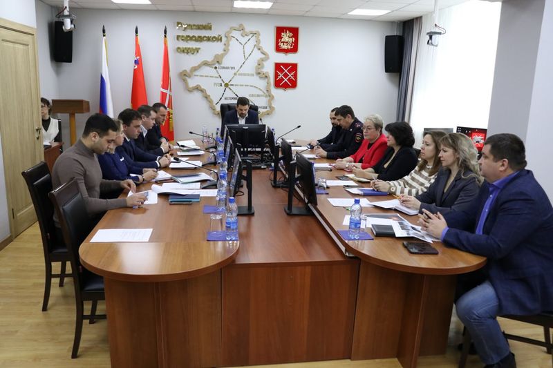 В администрации Рузского округа обсудили работу коммунальных служб