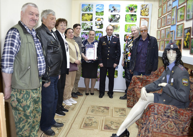 В музее истории Рузской милиции открылась фотовыставка Зинаиды Даниловой 